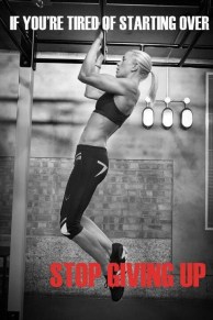 stop giving up